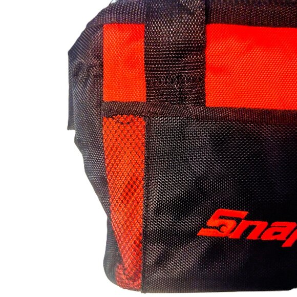 SNAP-ON TOOLS Heavy-Duty Insulated Lunch Bag ~ BONUS Can Cozie/Zipper Pulls NEW - Picture 6 of 16